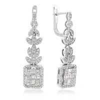 Серьги из золота с бриллиантами