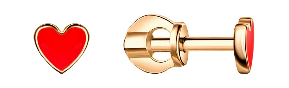 Серьги из желтого золота