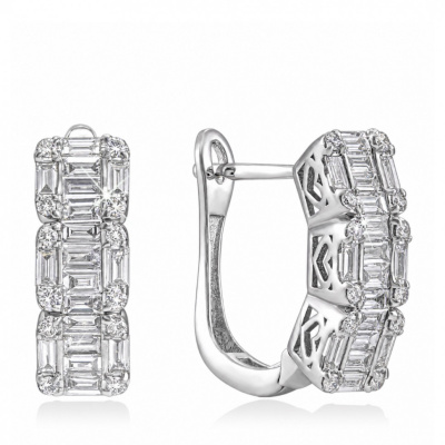 Серьги лунная искра