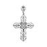 Крест из белого золота