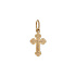 Крест из розового золота