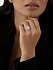 Кольцо из белого золота с морганитом 9,5 ct