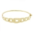 Жесткий Браслет из золота