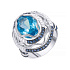 Кольцо из белого золота с топазом 8,1 ct