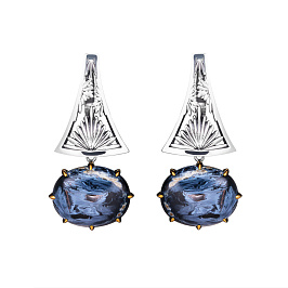 Серьги из серебра