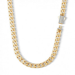 Колье из желтого золота