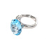 Кольцо из белого золота с топазами 10,38 ct