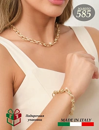 Браслет из желтого золота