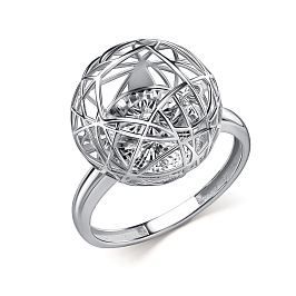 Кольцо из белого золота