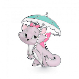 Брошь из серебра