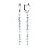 Серьги из белого золота