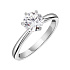 Кольцо DANAYA  из белого золота с бриллиантом 1,03 ct