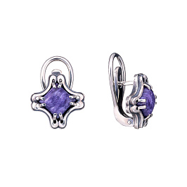 Серьги из серебра