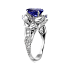 Кольцо из белого золота с танзанитом 0,76 ct