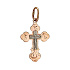 Крест из розового золота