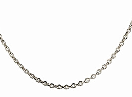 Цепь из белого золота