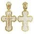 Крест из желтого золота