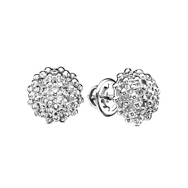 Серьги из белого золота