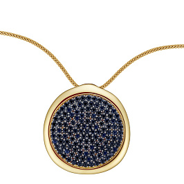 Подвеска из желтого золота