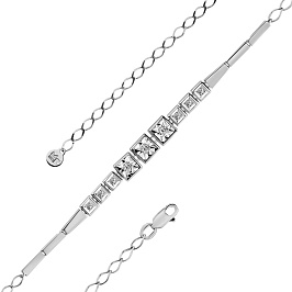 Браслет из белого золота