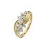 Кольцо из желтого золота с бриллиантами
