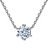 Колье DANAYA  из белого золота с бриллиантом 0,71 ct