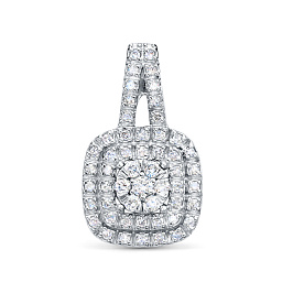 Подвеска из белого золота