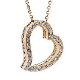 Подвеска из желтого золота