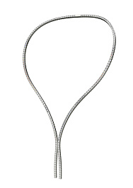 Колье из белого золота