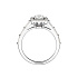 Кольцо из белого золота с бриллиантами 0,32 ct