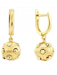 Серьги из золота 585 пробы