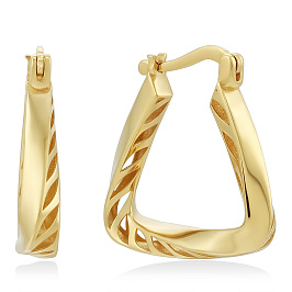 Серьги из желтого золота