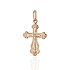 Крест из розового золота