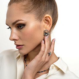 Серьги из серебра