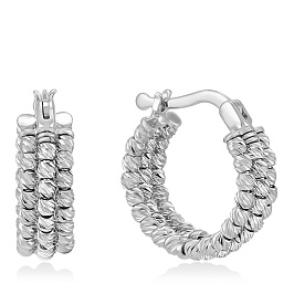 Серьги из белого золота