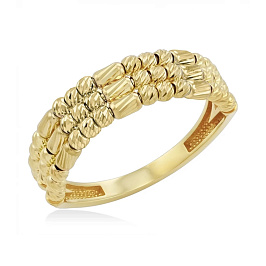 Кольцо из желтого золота