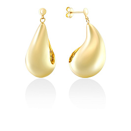 Серьги из желтого золота