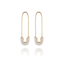 Серьги из желтого золота