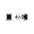 Серьги из белого золота с сапфирами 0,493 ct