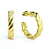 Серьги из желтого золота