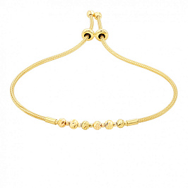 Браслет из желтого золота