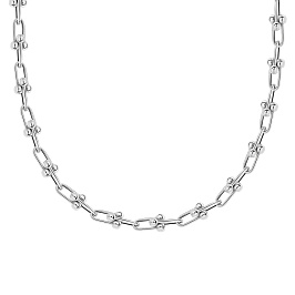 Колье из белого золота