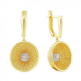 Серьги из золота 585 пробы