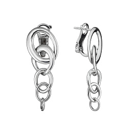Серьги из серебра