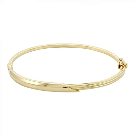 Жесткий браслет из золота