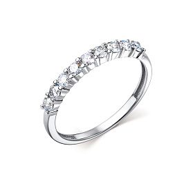 Кольцо из белого золота