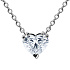 Колье DANAYA  из белого золота с бриллиантом 0,5 ct