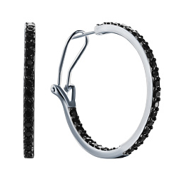 Серьги из серебра