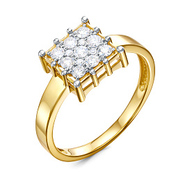 Кольцо из желтого золота