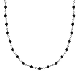 Колье из белого золота